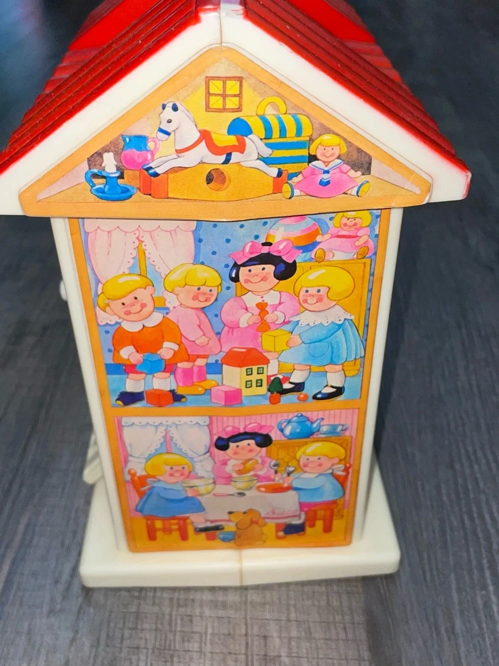 Chicco’s 8 Block Activity House Activity House Vintage 80’s Toddler Play